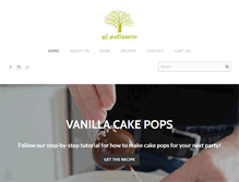 Tablet Screenshot of gfpatisserie.com